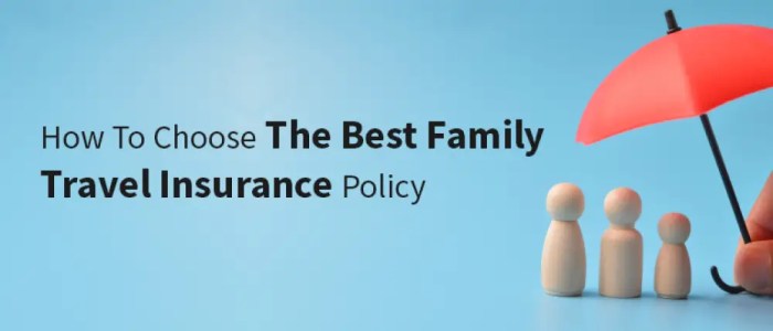 Insurance travel family